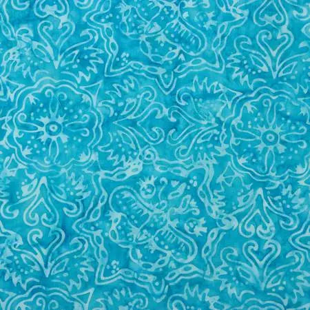 Riley Blake BT21700-294- Rainbow Brights - Ocean Blue 45" Fabric Per Yard Fabric Fanatics