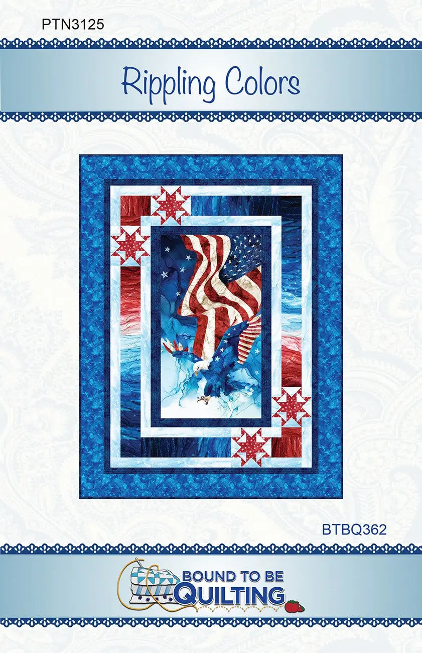 Rippling Colors - Linda's Electric Quilters