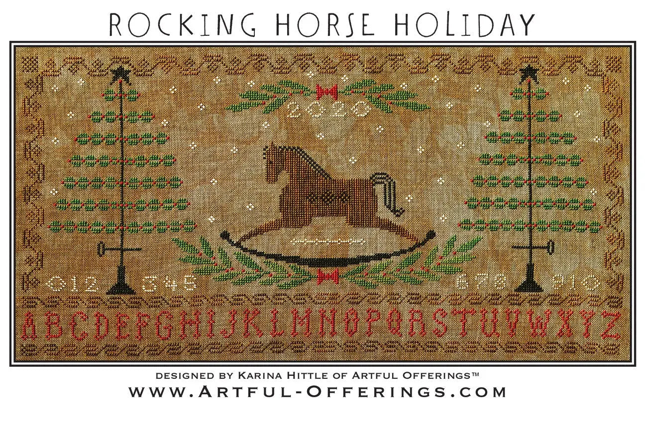 Rocking Horse Holiday Sampler - Linda's Electric Quilters
