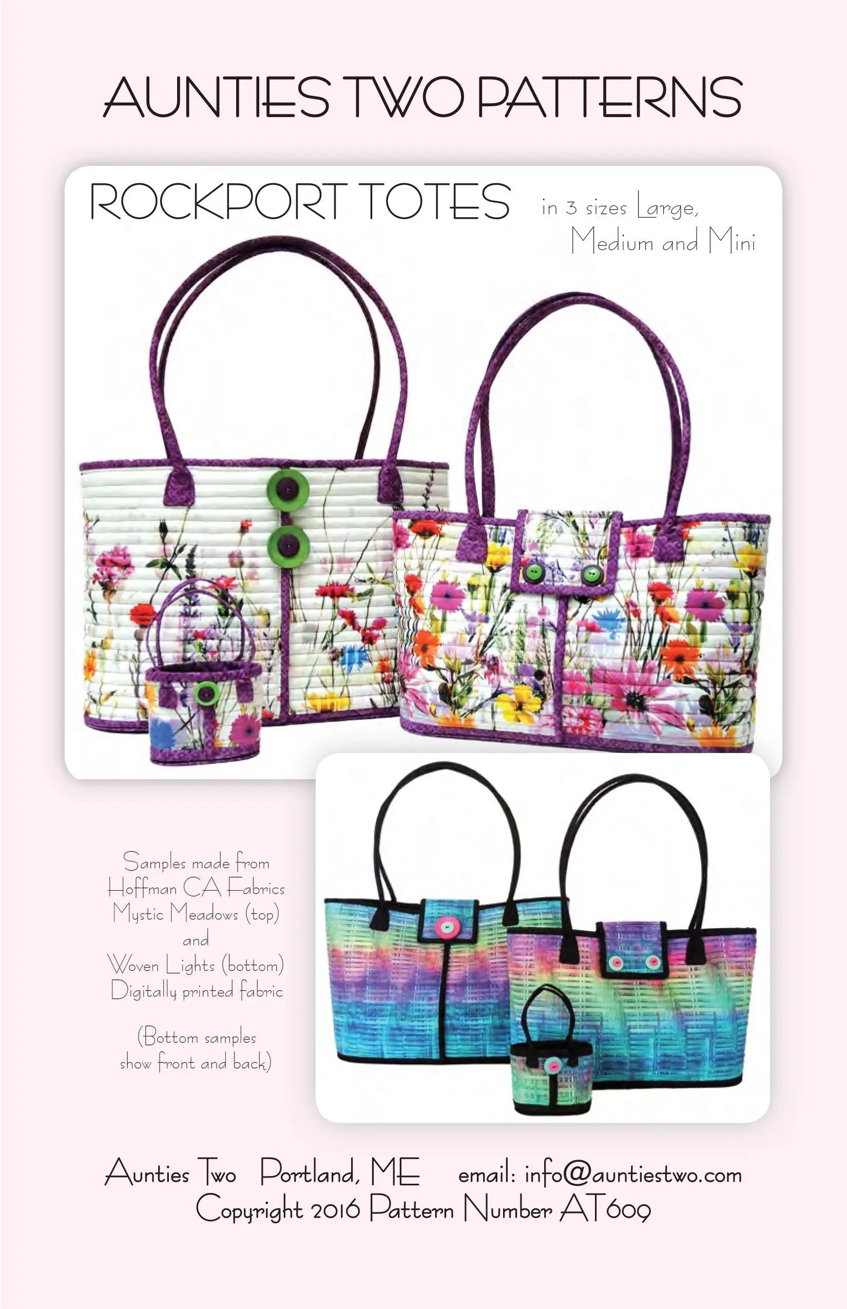 Rockport Tote - Linda's Electric Quilters