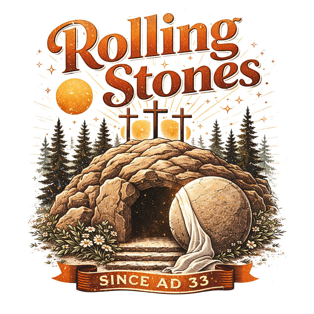 Rolling Stones Since AD 33 Fabric Panel 1
