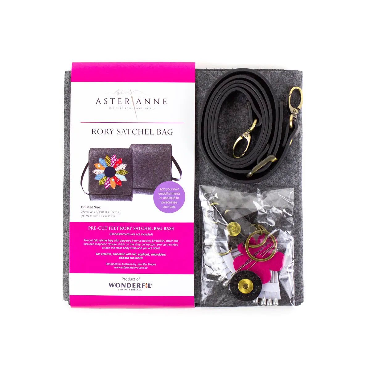 Rory Satchel Bag Kit WonderFil USA