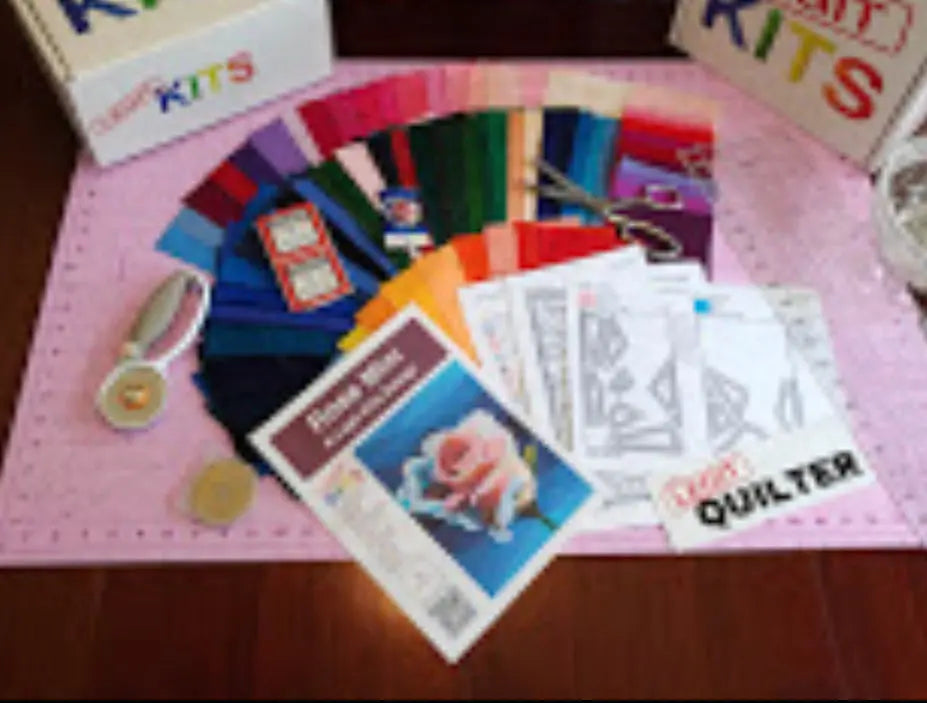 Rose Mini Quilt Kit - Linda's Electric Quilters