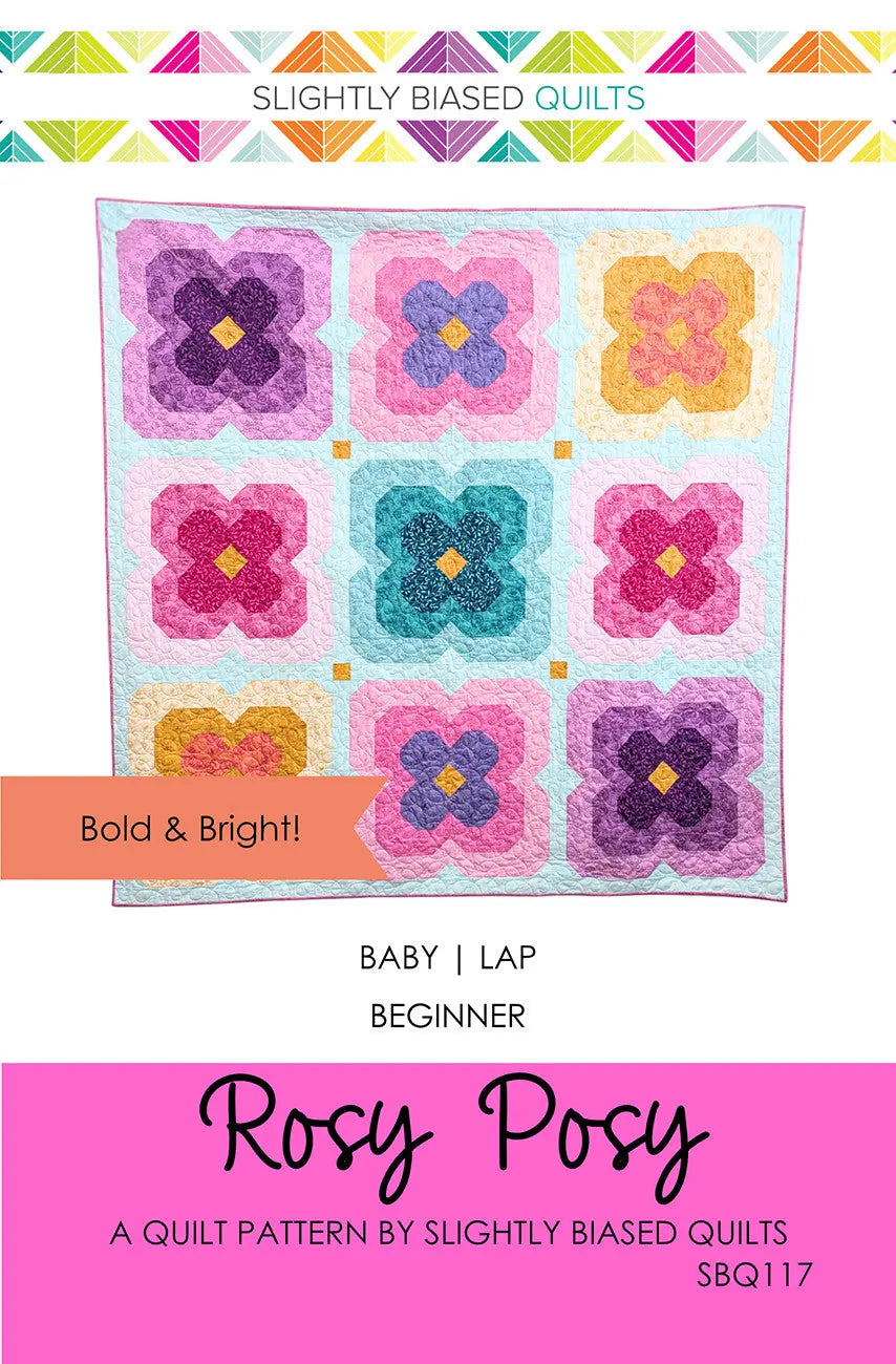 Rosy Posey - Linda's Electric Quilters