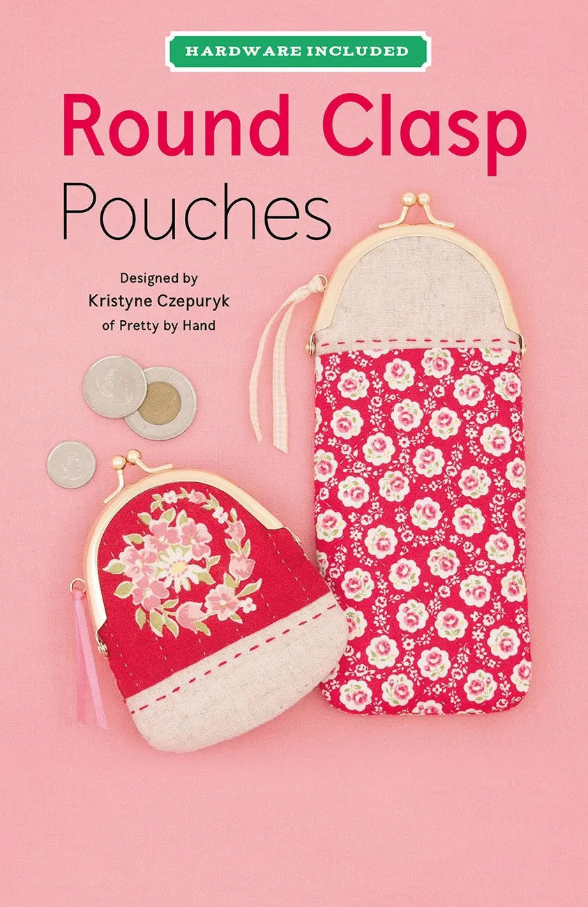 Round Clasp Pouches Kit - Linda's Electric Quilters