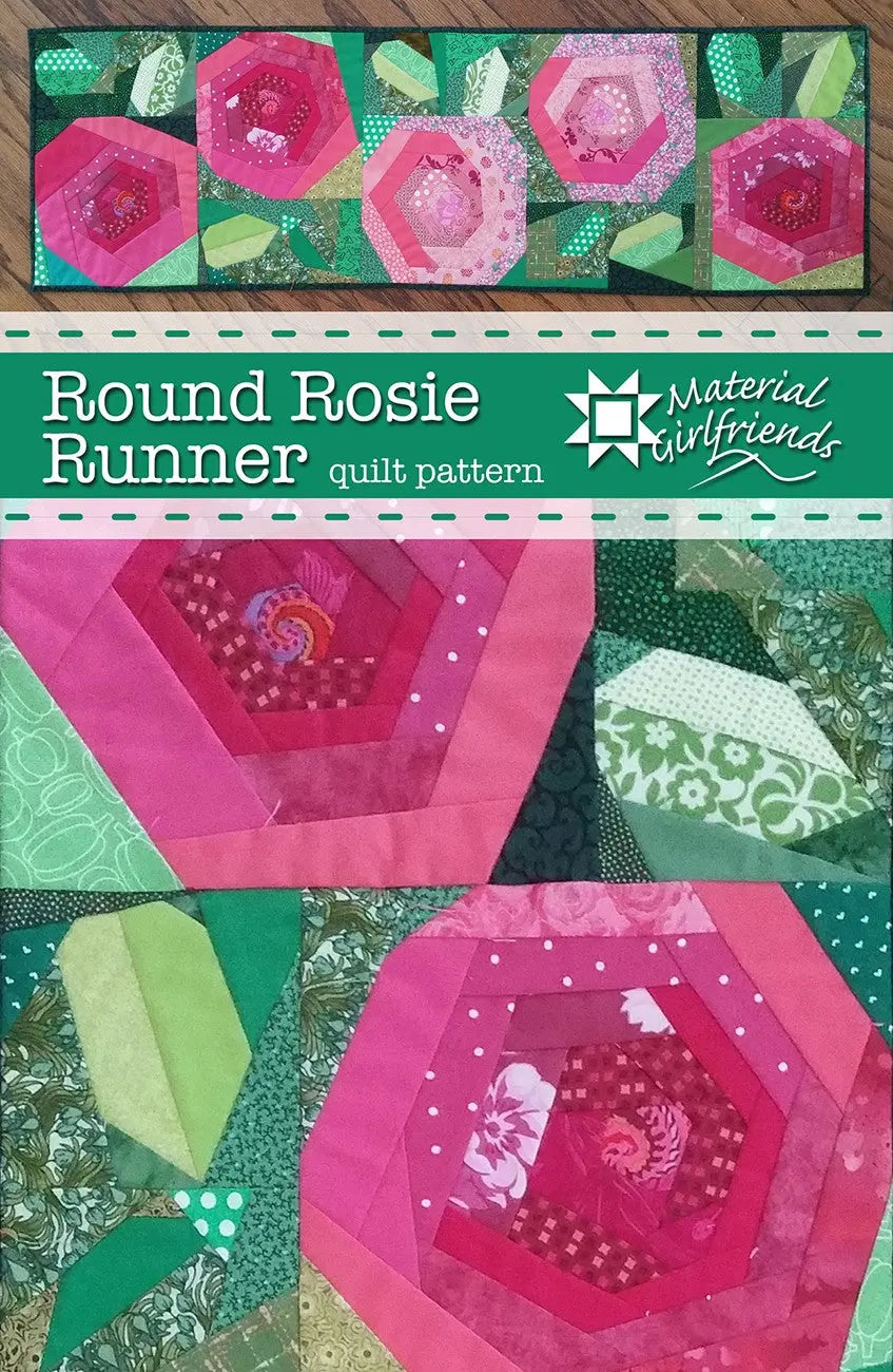 Round Rosie Runner Quilt Pattern - Linda's Electric Quilters