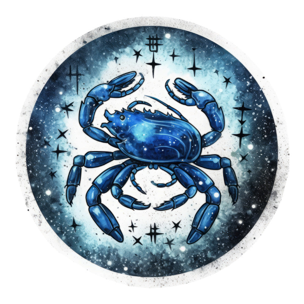 Round Zodiac Signs Fabric Panel 1
