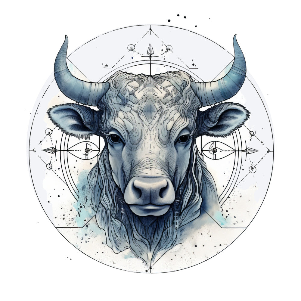 Round Zodiac Signs Fabric Panel 3