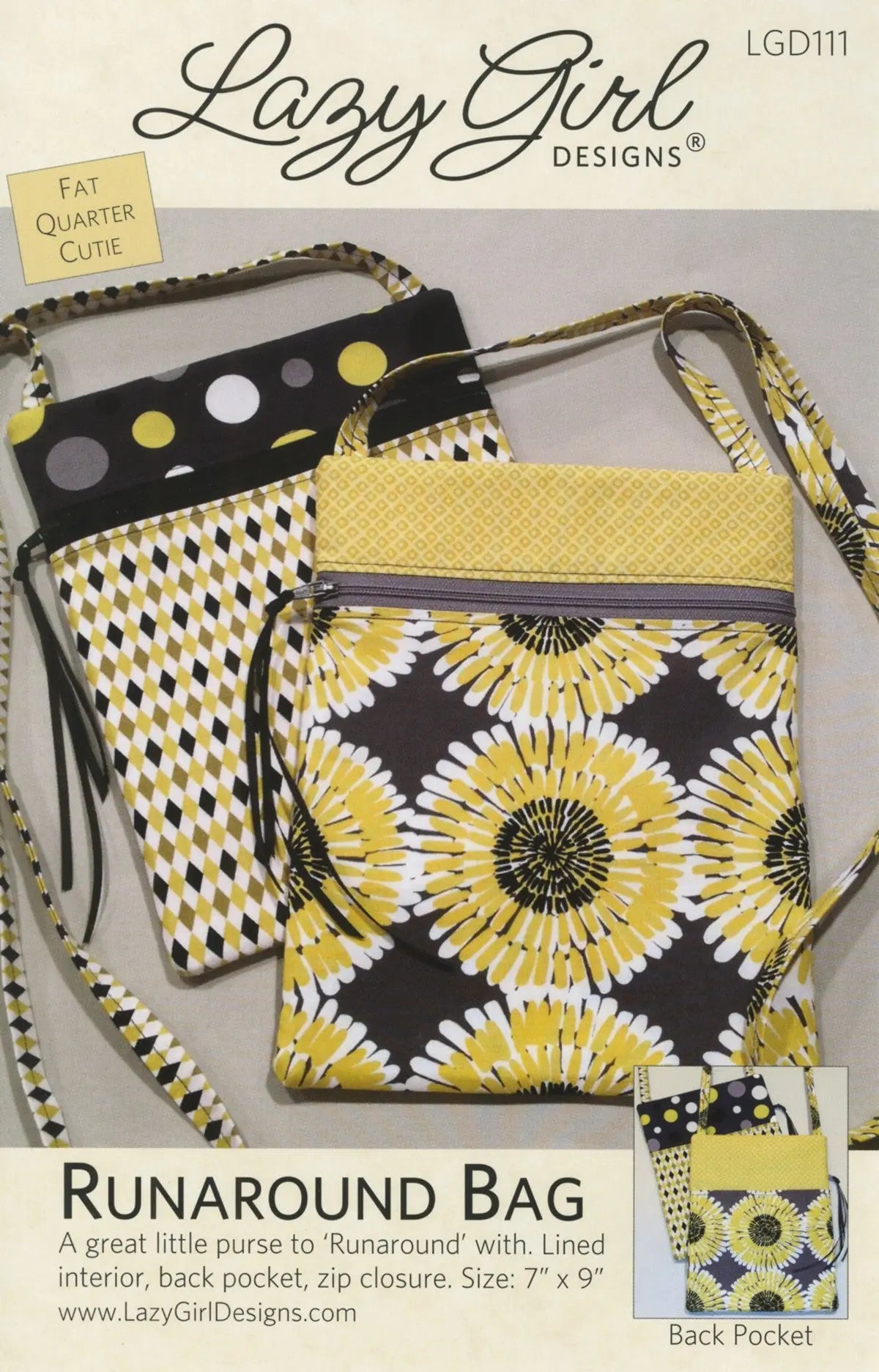 Runaround Bag - Linda's Electric Quilters