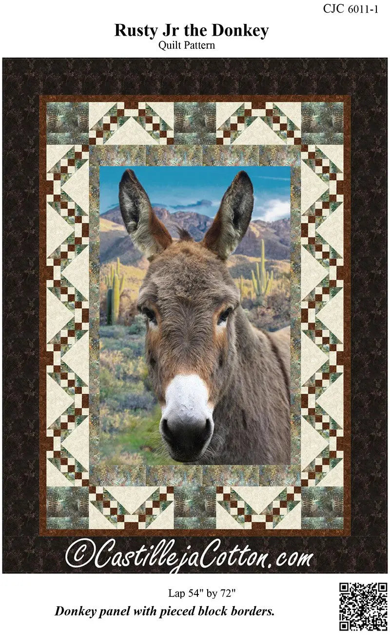 Rusty Jr the Donkey - Linda's Electric Quilters