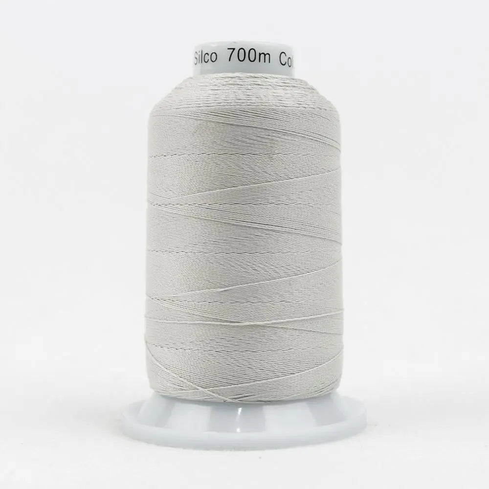 SC04 - Silco™ 35wt Cotton Light Grey Thread WonderFil USA