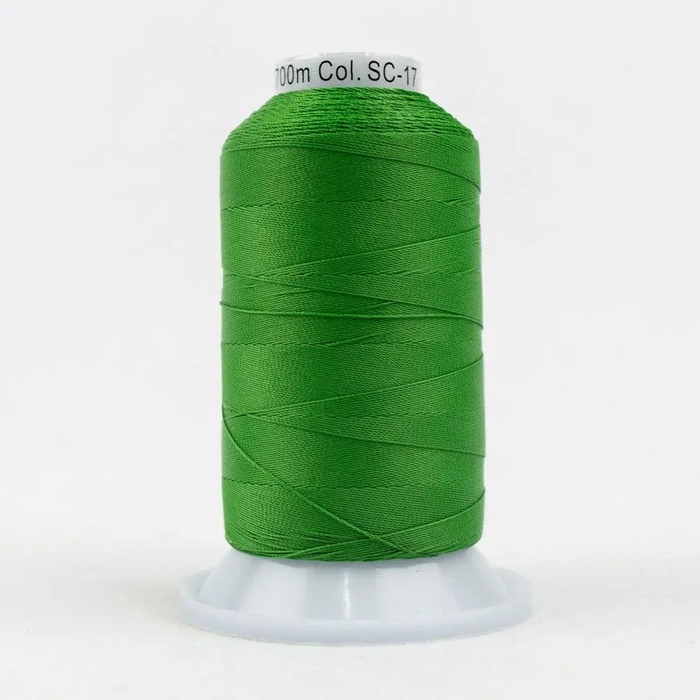 SC17 - Silco™ 35wt Cotton Holiday Green Thread WonderFil USA