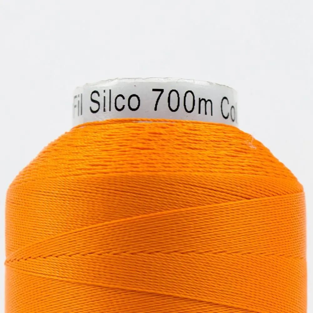 SC21 - Silco™ 35wt Cotton Orange Thread WonderFil USA