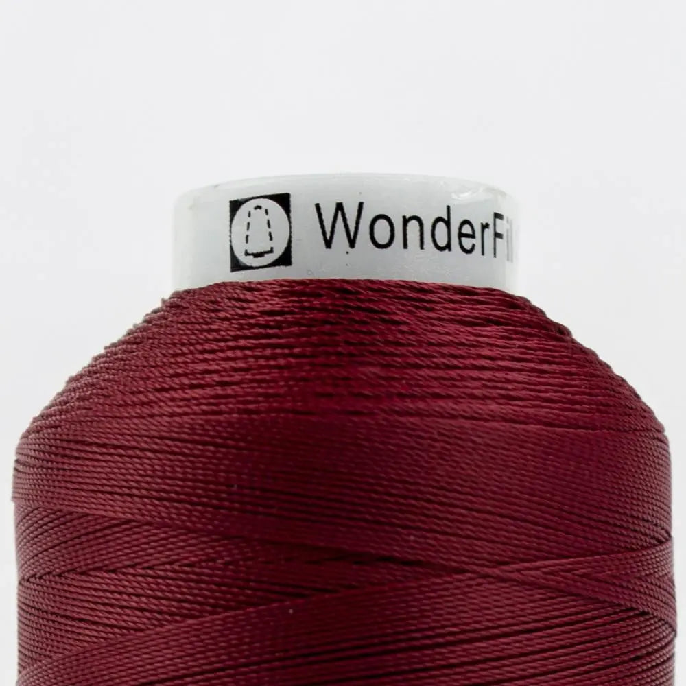 SC28 - Silco™ 35wt Cotton Burgundy Thread WonderFil USA