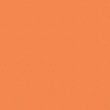 Riley Blake Sparkler metallic quilting cotton fabric in Pumpkin