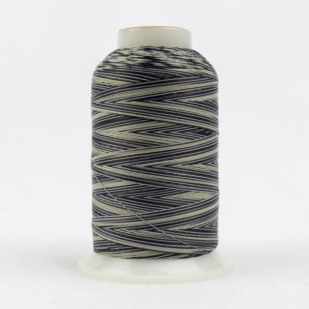 SCM01 - Silco™ 35wt Cotton Beige Grey Soft Black Thread WonderFil USA