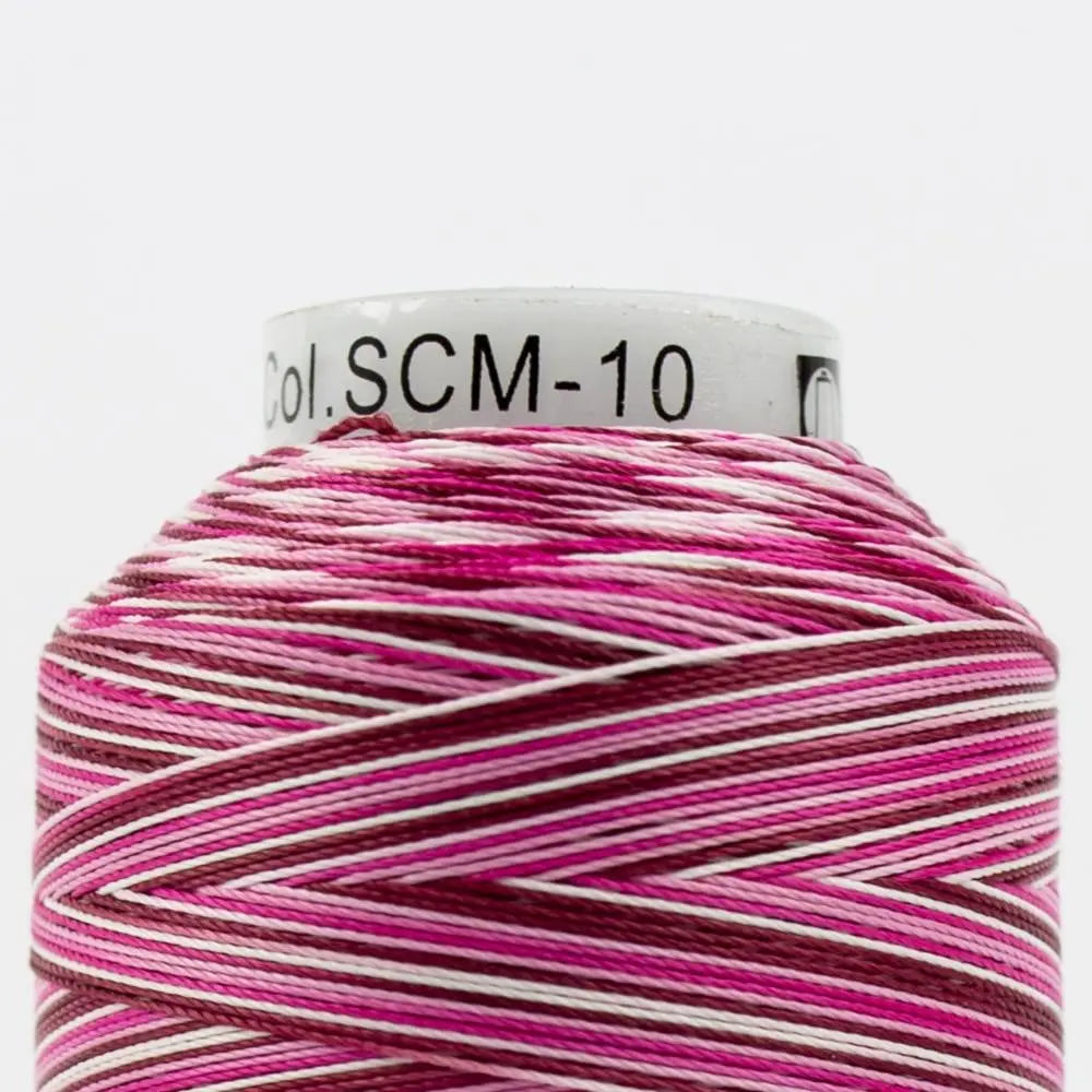 SCM10 - Silco™ 35wt Cotton Burgundy Fucshia Pinks Thread WonderFil USA