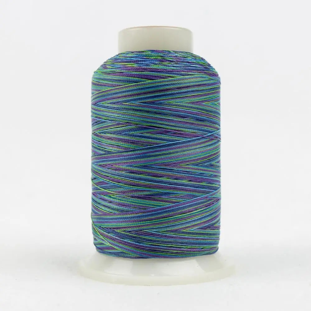 SCM17 - Silco™ 35wt Cotton Purple Blue Green Thread WonderFil USA
