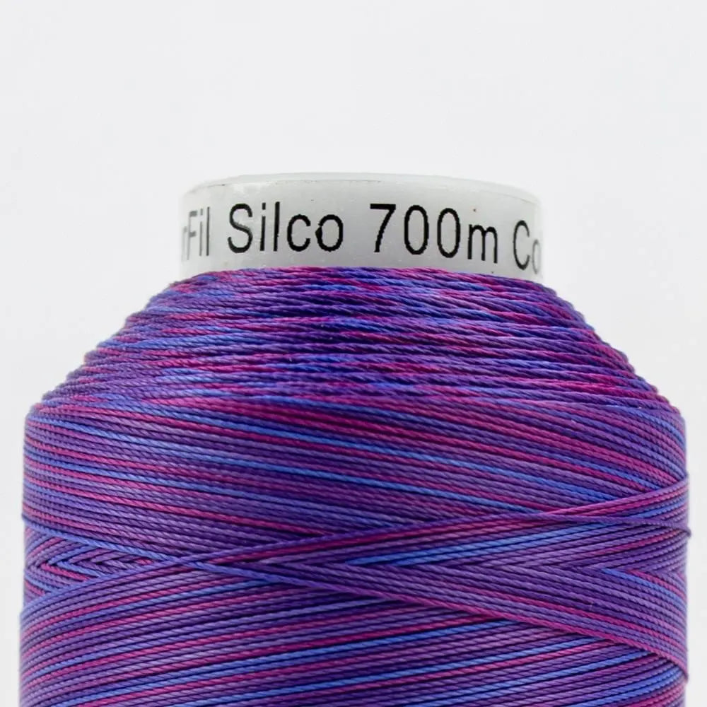 SCM19 - Silco™ 35wt Cotton Purple Blue Red Thread WonderFil USA