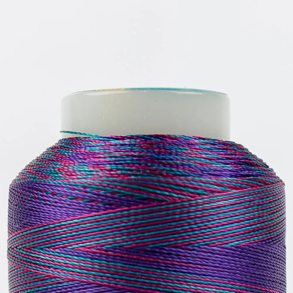 SD22 - Mirage™ 30wt Rayon Purple Blue Red Thread WonderFil USA