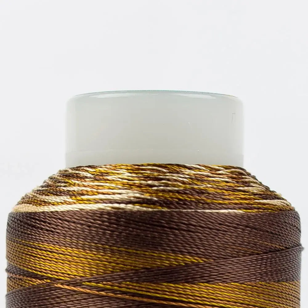 SD34 - Mirage™ 30wt Rayon Gold Browns Thread WonderFil USA