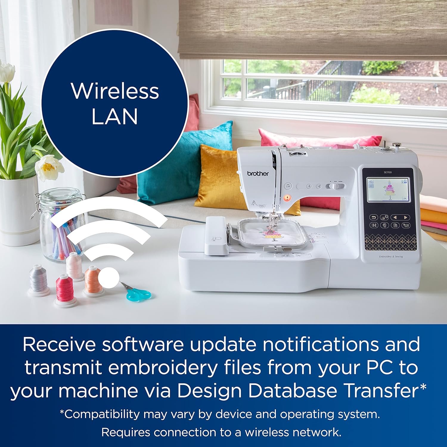 Brother SE700 Sewing & Embroidery Machine