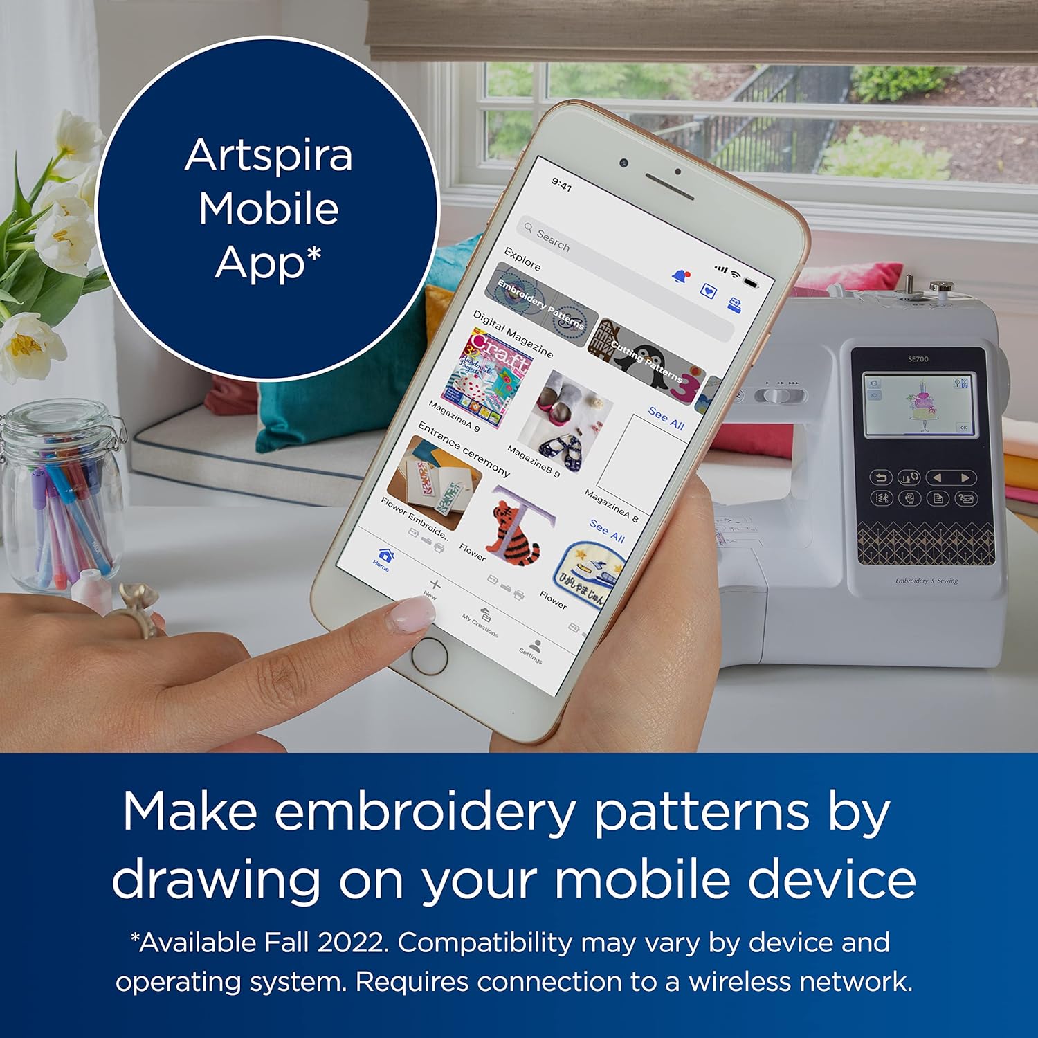 Brother SE700 Sewing & Embroidery Machine