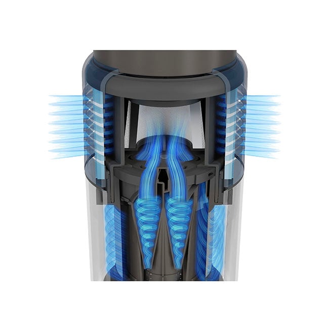 SEBO Balance A1 Cordless Stick Vacuum - Blue
