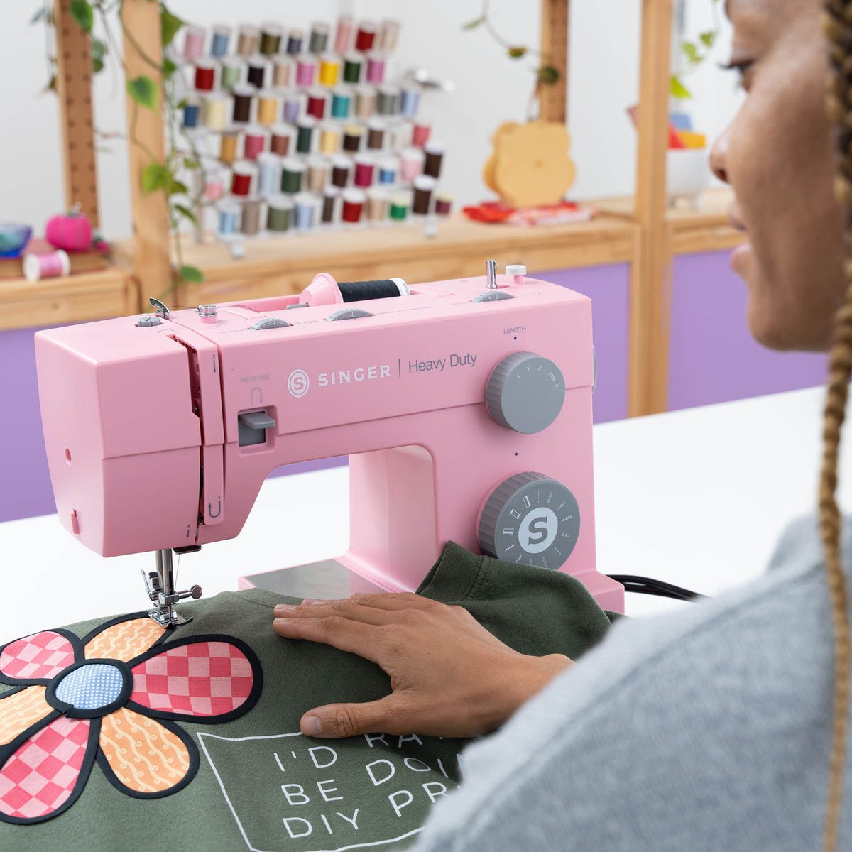 SINGER® Heavy Duty 4411 Pink Sewing Machine