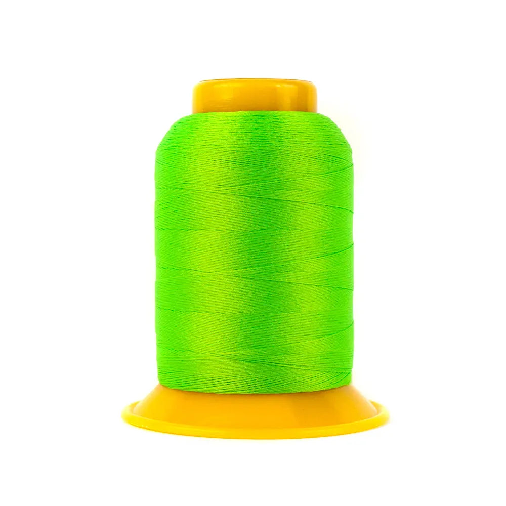 SL51 - SoftLoc™ Wooly Poly Neon Green Thread WonderFil USA