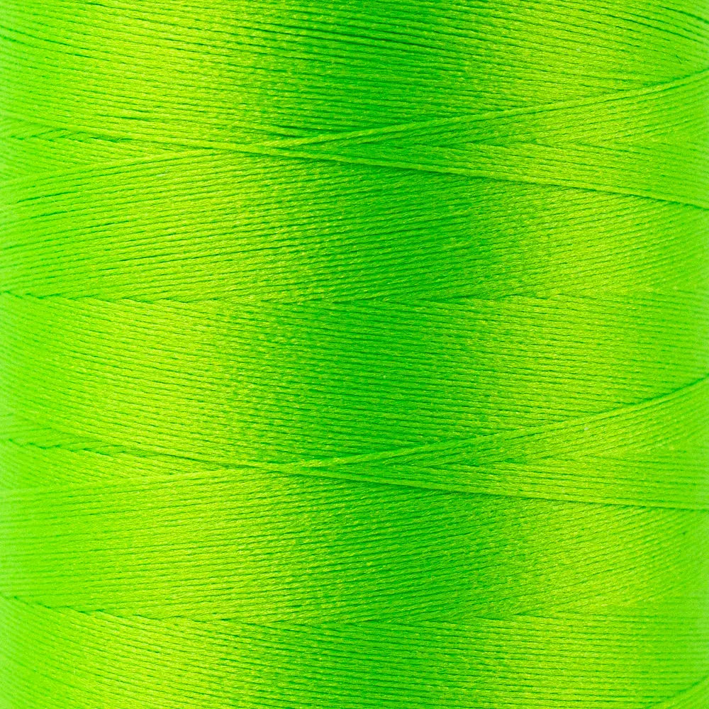 SL51 - SoftLoc™ Wooly Poly Neon Green Thread WonderFil USA