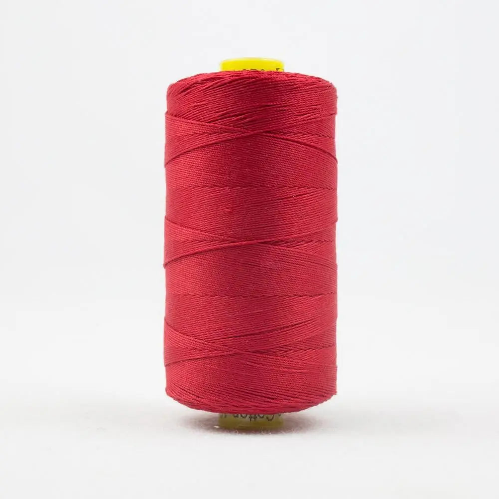 SP01 - Spagetti™ 12wt Egyptian cotton Bright Warm Red thread WonderFil USA