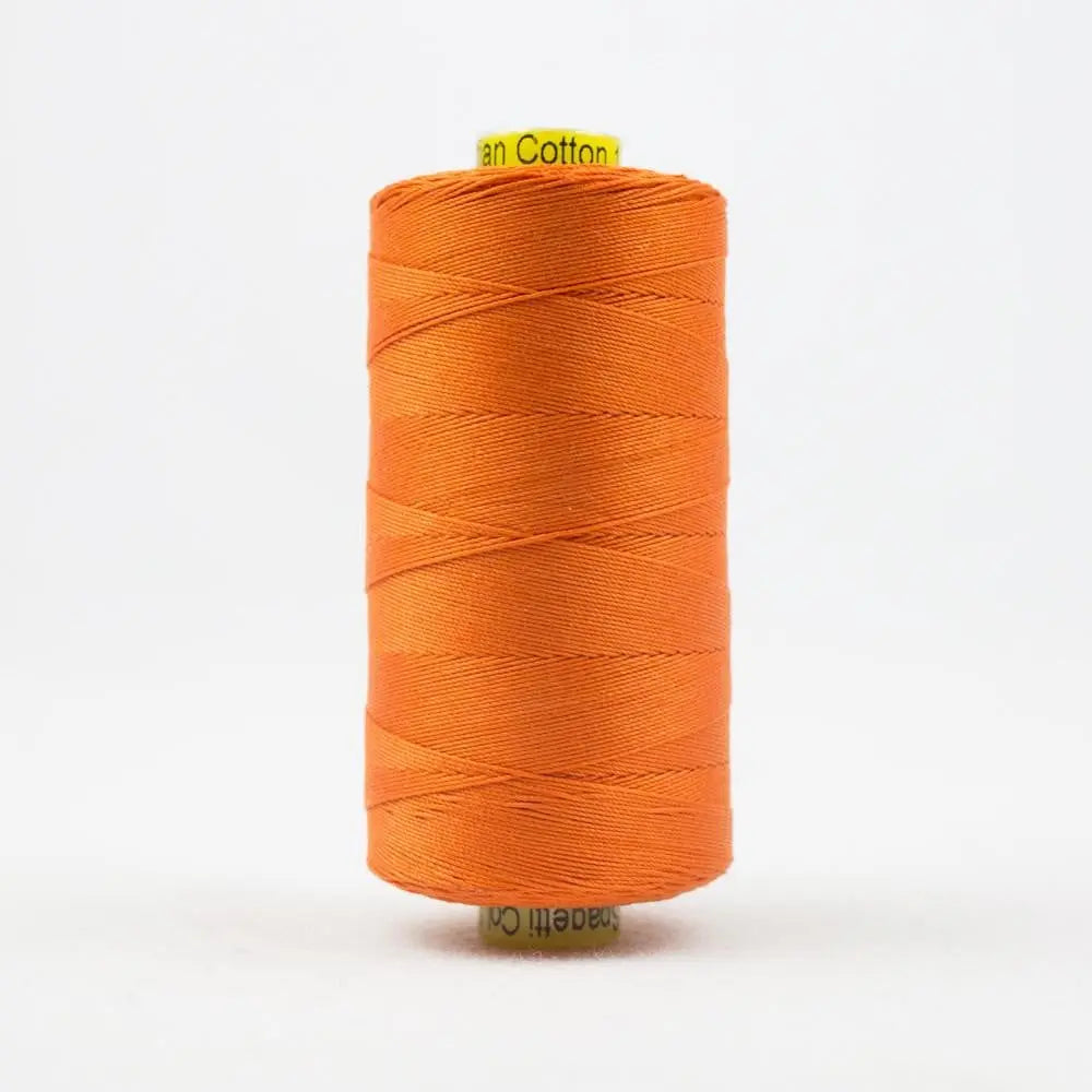 SP02 - Spagetti™ 12wt Egyptian Cotton Fun Orange Thread WonderFil USA