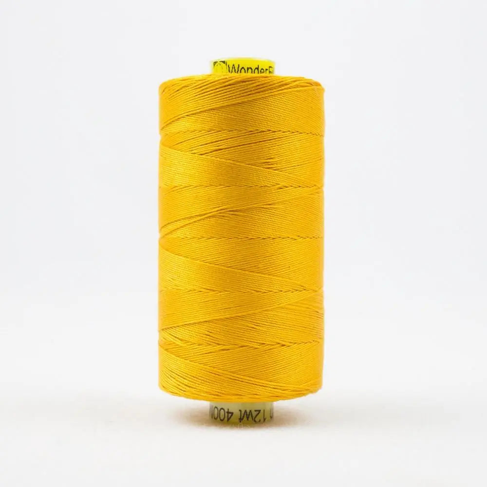 SP03 - Spagetti™ 12wt Egyptian Cotton Golden Yellow Thread WonderFil USA