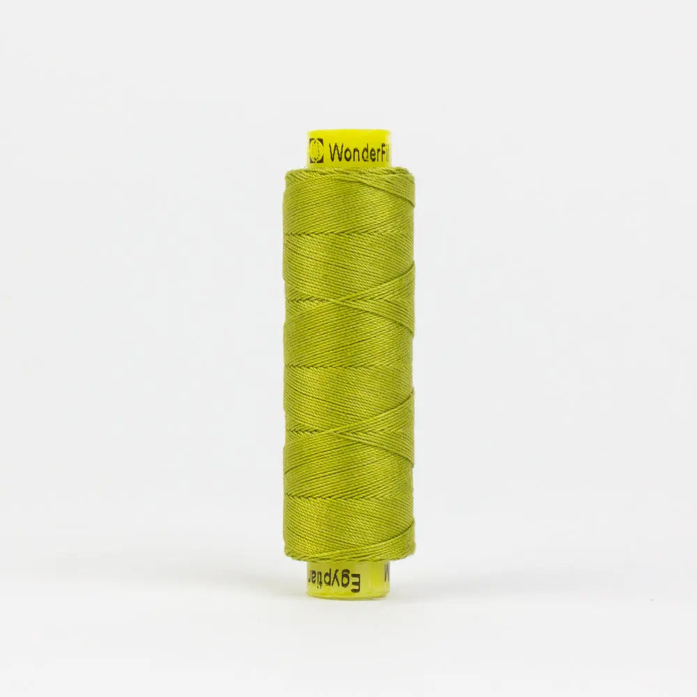 SP04 - Spagetti™ 12wt Egyptian Cotton Chartreuse Thread WonderFil USA