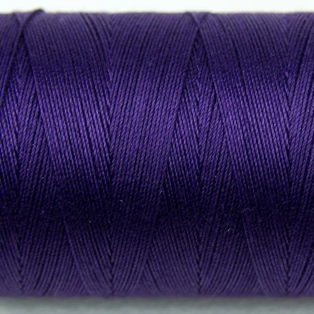 SP07 - Spagetti™ 12wt Egyptian Cotton Deep Royal Purple Thread WonderFil USA