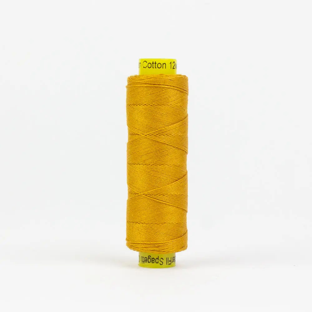 SP11- Spagetti™ 12wt Egyptian Cotton Rich Gold Thread WonderFil USA