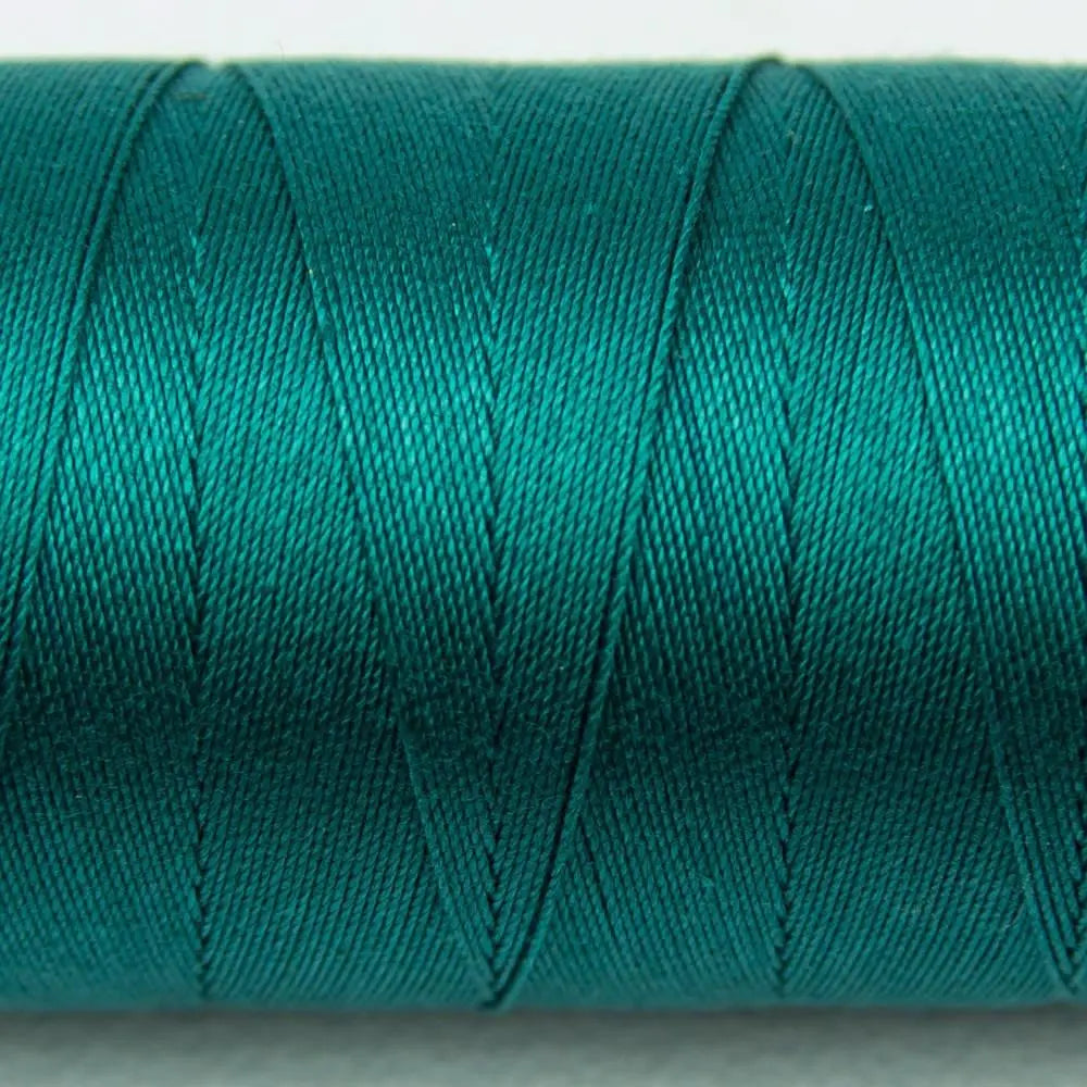 SP13 - Spagetti™ 12wt Egyptian Cotton Deep Ocean Green Blue Thread WonderFil USA