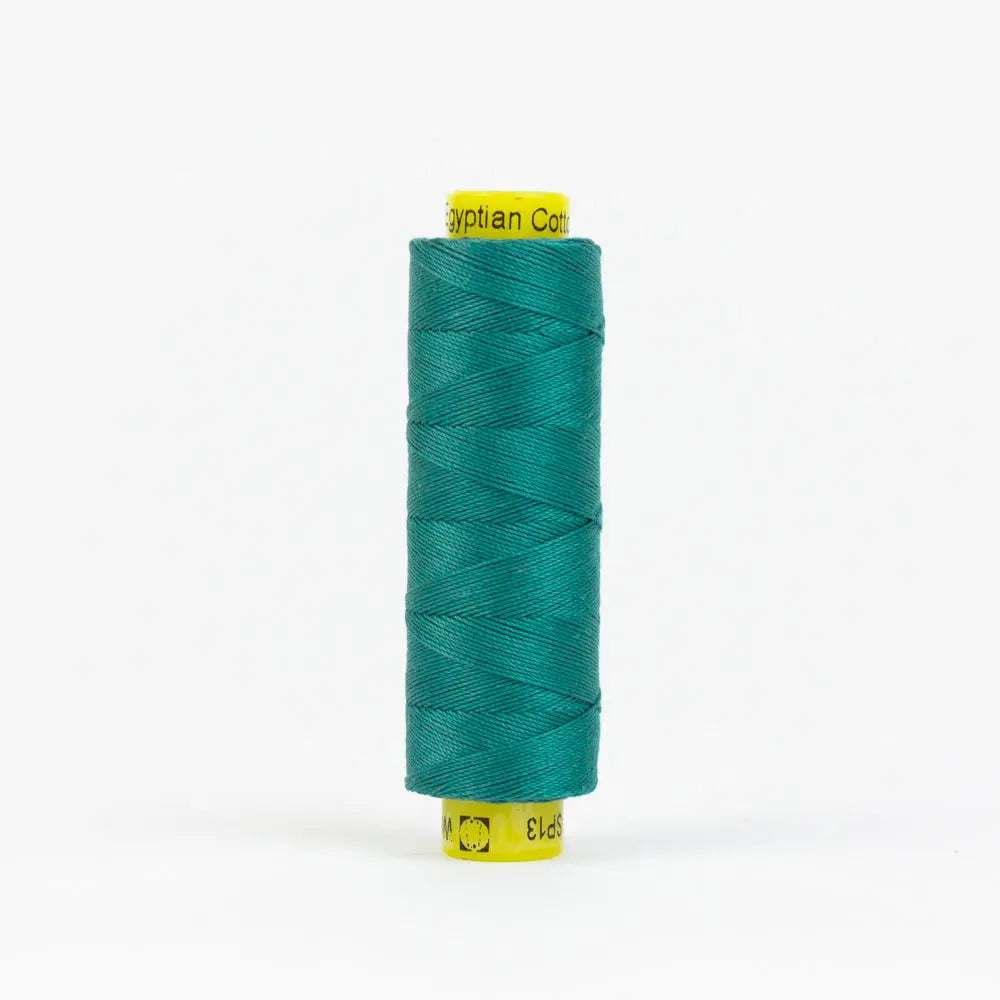 SP13 - Spagetti™ 12wt Egyptian Cotton Deep Ocean Green Blue Thread WonderFil USA