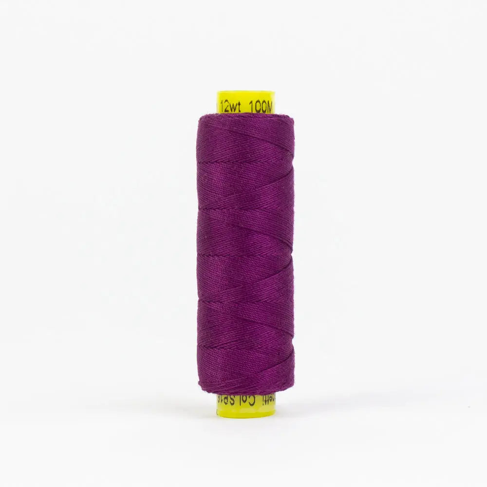 SP16 - Spagetti™ 12wt Egyptian Cotton Deep Magenta Thread WonderFil USA