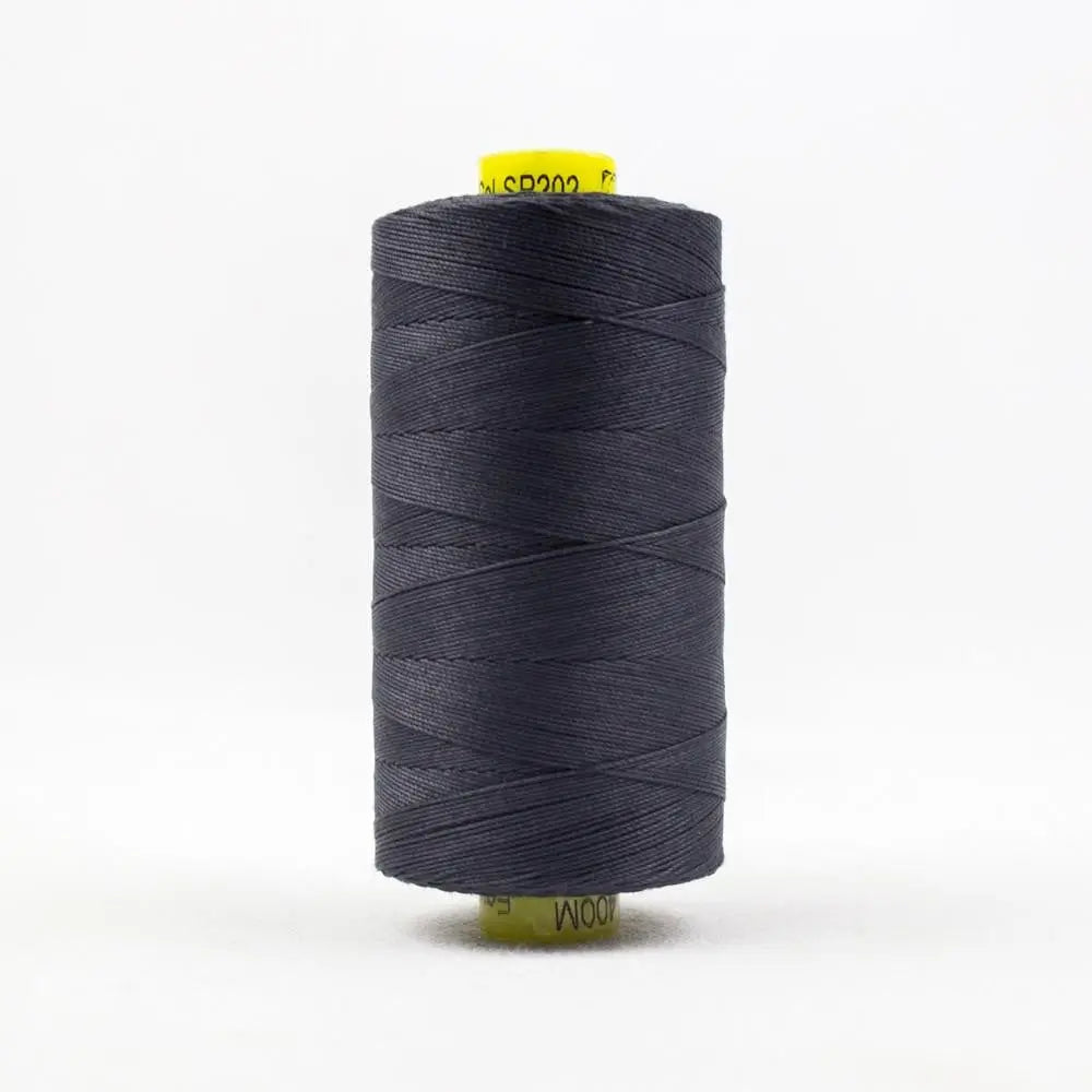 SP202 - Spagetti™ 12wt Egyptian Cotton Charcoal Thread WonderFil USA