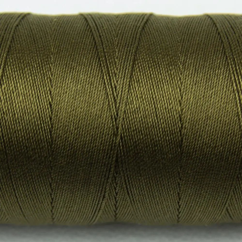 SP22 - Spagetti™ 12wt Egyptian Cotton Army Green Thread WonderFil USA