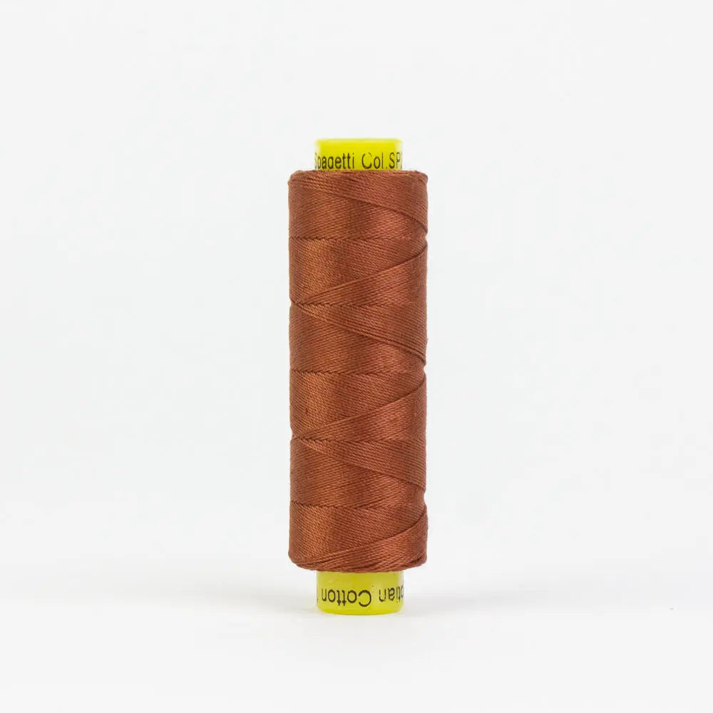 SP23 - Spagetti™ 12wt Egyptian Cotton Rust Thread WonderFil USA