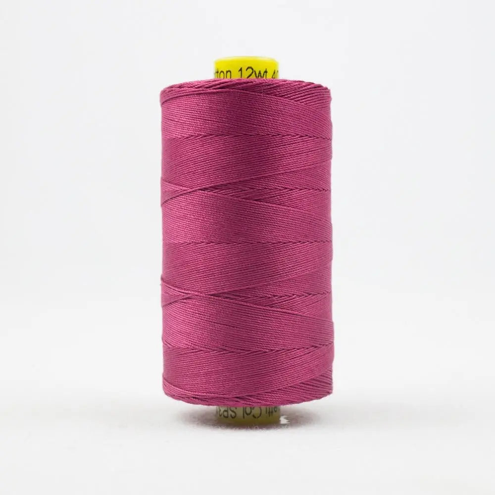 SP31 - Spagetti™ 12wt Egyptian Cotton Soft Burgundy Thread WonderFil USA