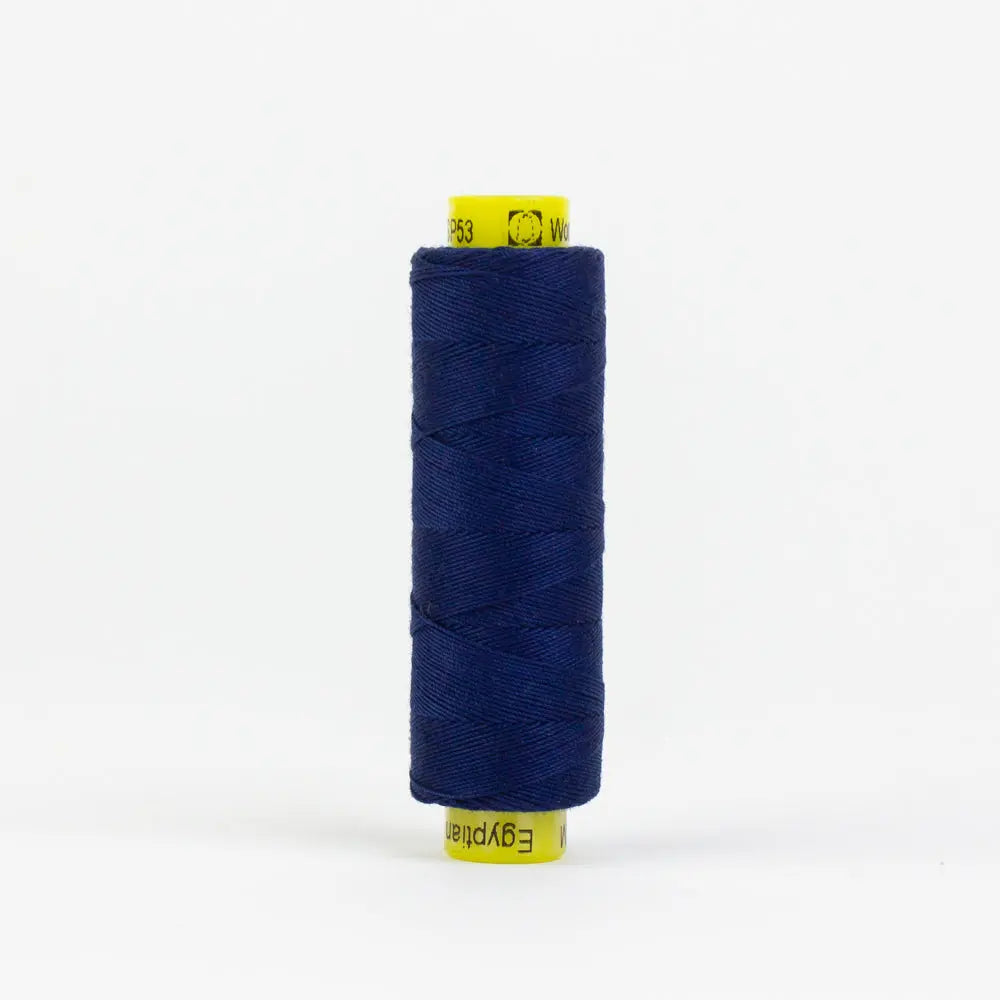 SP53 - Spagetti™ 12wt Egyptian Cotton Bright Navy Thread WonderFil USA