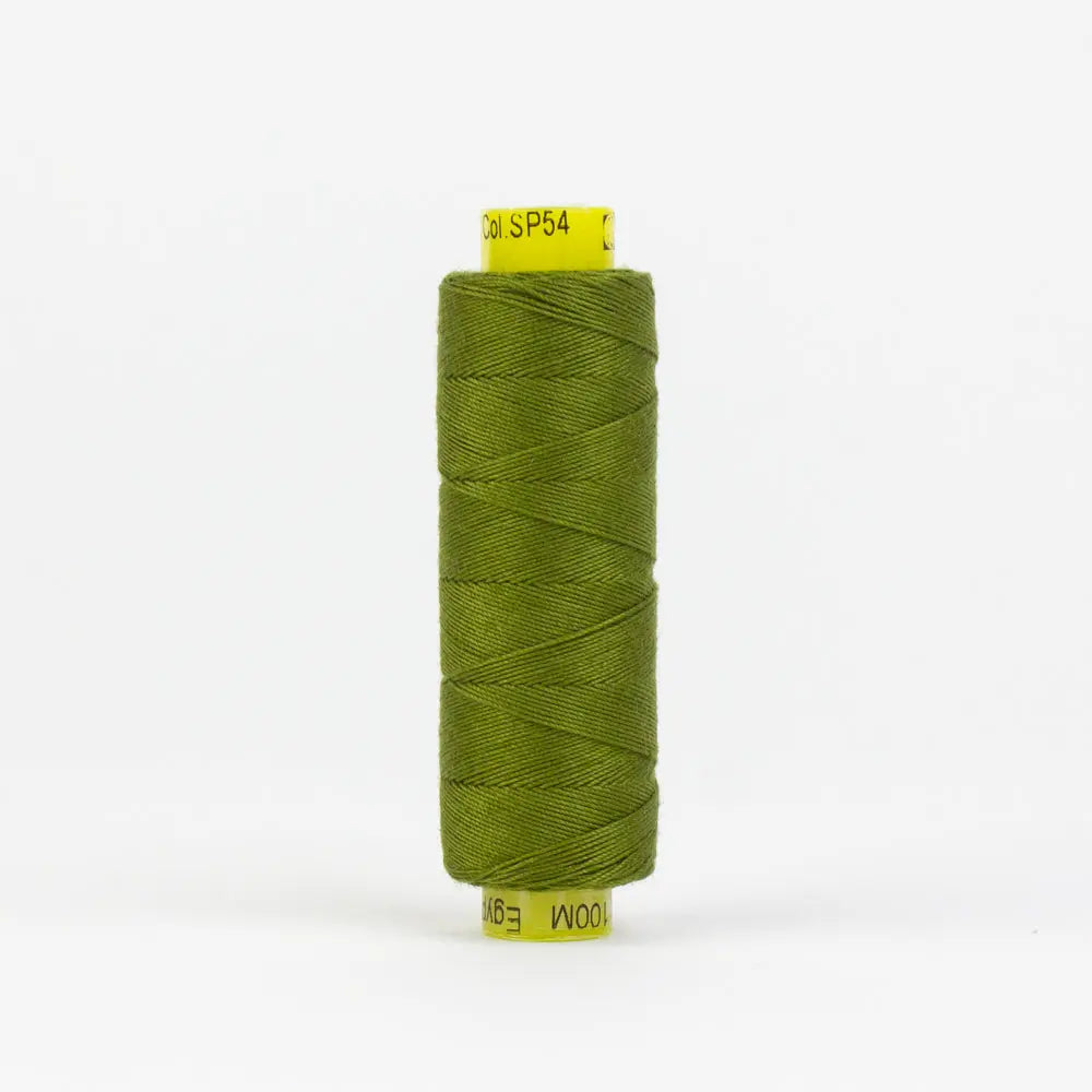SP54 - Spagetti™ 12wt Egyptian Cotton Olive Thread WonderFil USA