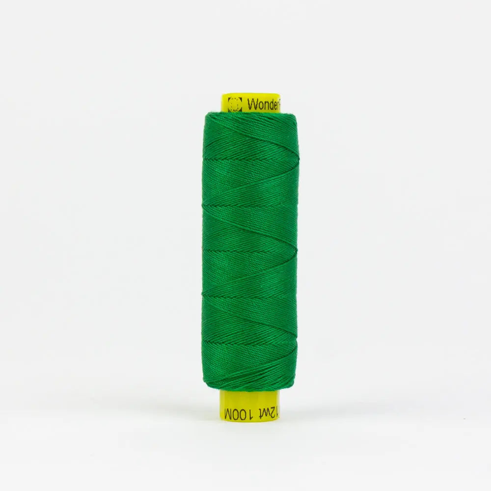 SP55 - Spagetti™ 12wt Egyptian Cotton Grass Green Thread WonderFil USA