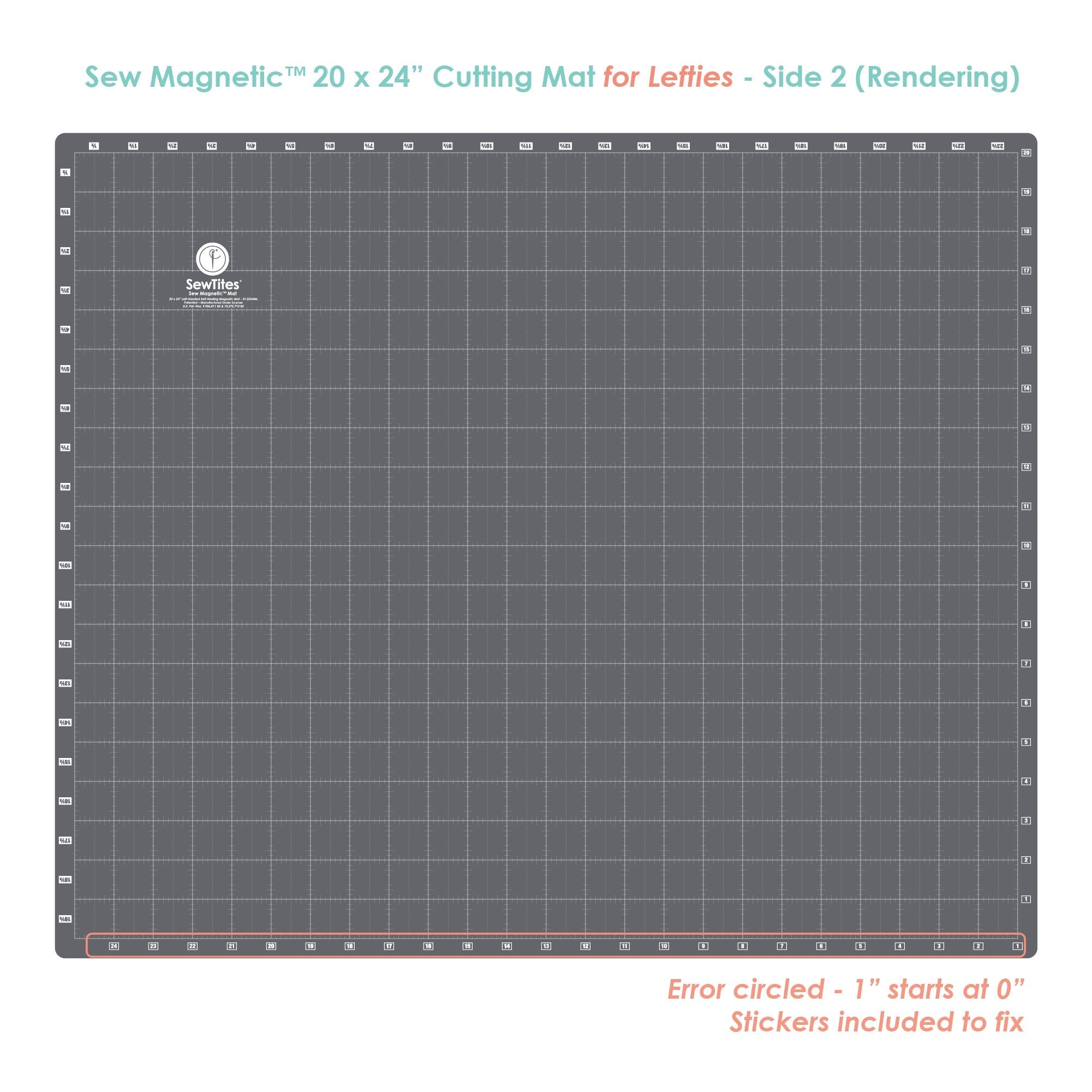 SPECIAL: Sew Magnetic Cutting System - Lefty Whoops - Original Kit
