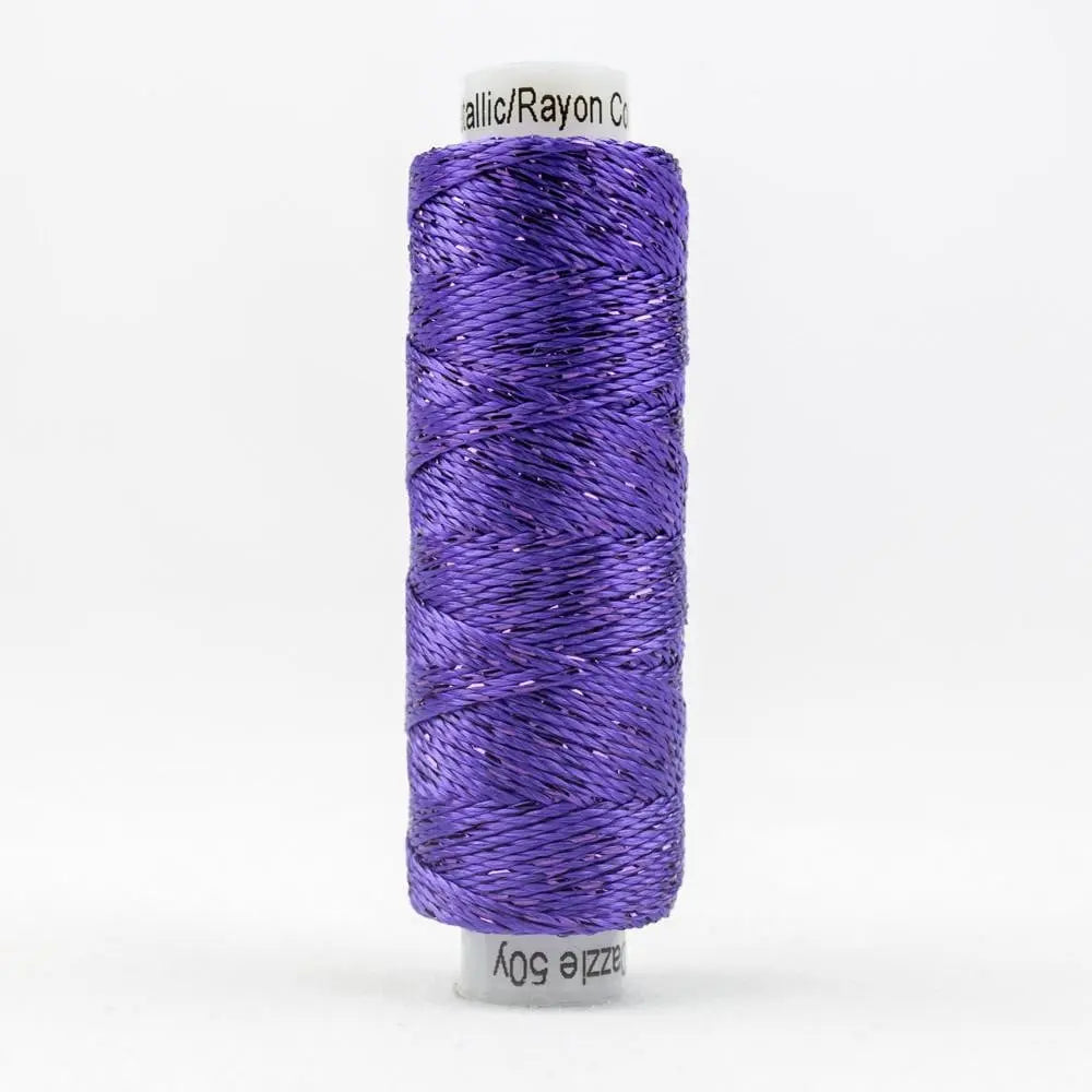 SSDZ5118 - Dazzle™ 8wt Rayon Prism Violet Thread WonderFil USA