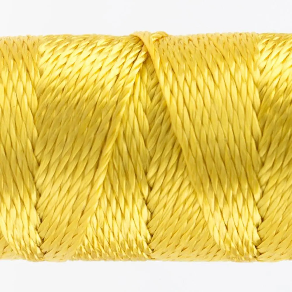 SSRZ2115 - Razzle™ 8wt Rayon Lemon Chrome Thread WonderFil USA